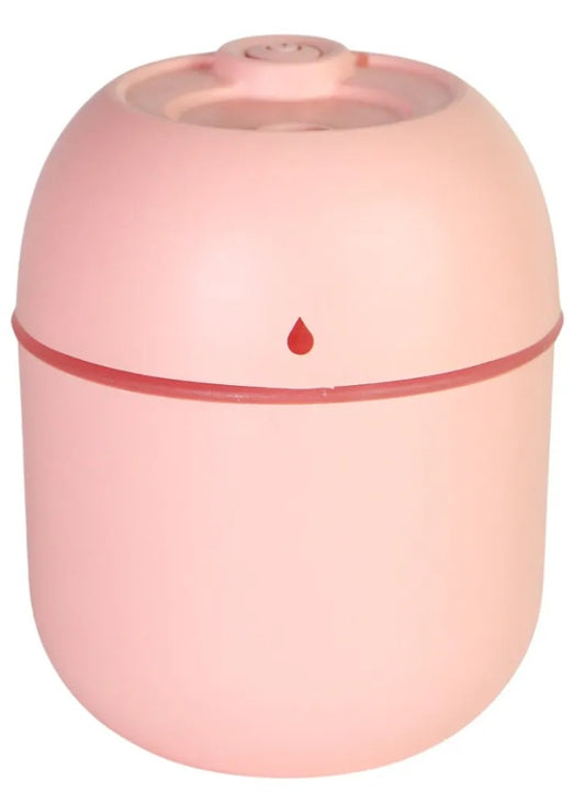 Kit 3 Umidificador de Ar- USB - 260ml - Rosa Verde ou Branco