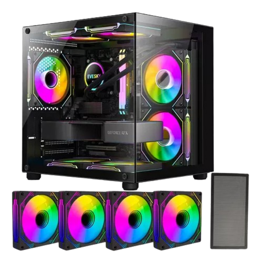 GABINETE GAMER PRETO - GB1796