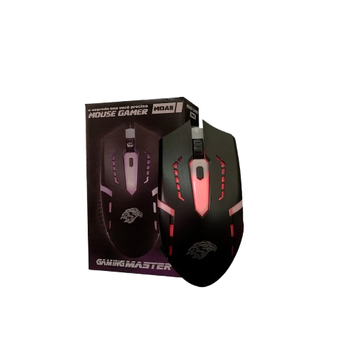 Mouse Gamer MOA8 LED 3DPI 1600 - Kmex