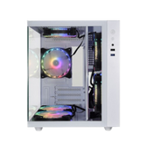 Gabinete Gamer Aquario Branco Micro W2SB - Kmex