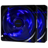 Cooler Fan Basic Azul 4 Leds Para Gabinete 120mm x 120mm