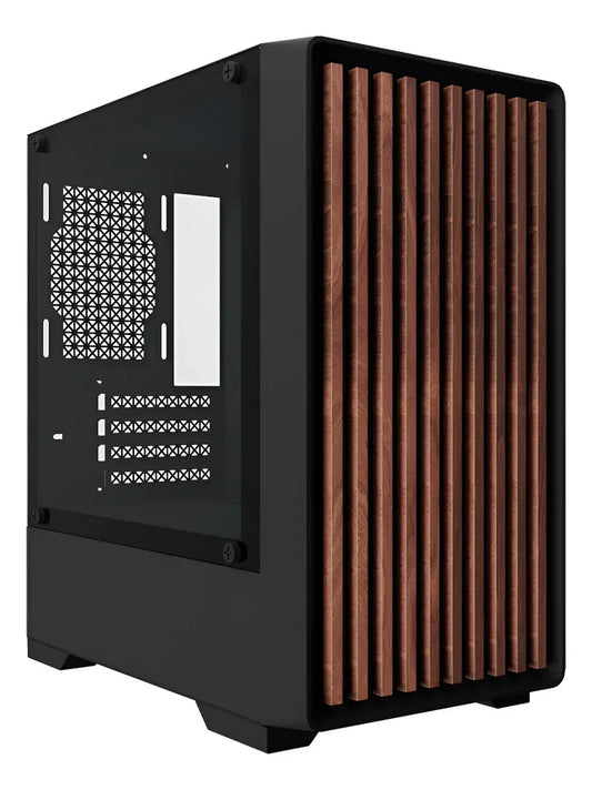 GABINETE GAMER BG-060 EKO PRETO BLUECASE - MADEIRA