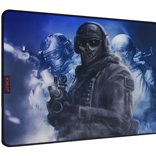 Mouse Pad Gamer 32×42 cm Superfície de Tecido Ultra Suave com Base Antiderrapante, Controle e Desempenho Profissional