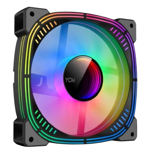 Cooler Fan High Quality Ultra RGB Para Gabinete 120mm x 120mm - Pontogg