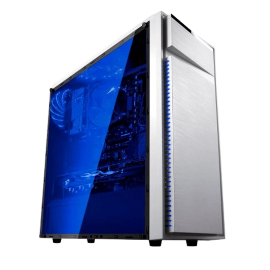 Gabinete Gamer BG-015 Branco s/ Fans - Bluecase