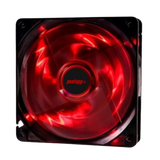 Cooler Fan Basic Vermelho 4 Leds Para Gabinete 120mm x 120mm