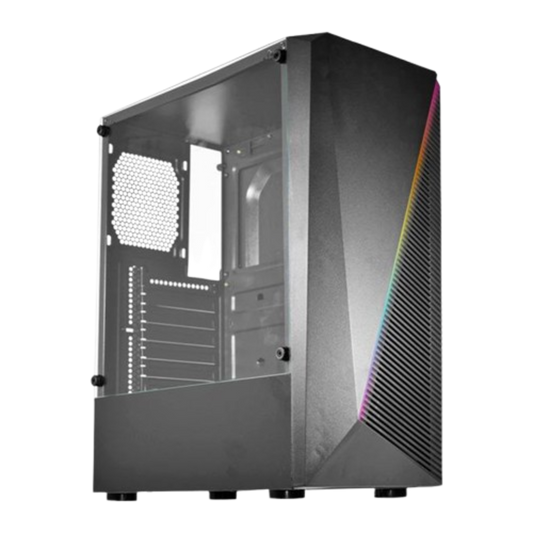 Gabinete Gamer Demon 02w5 painel led - KMEX