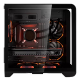 Gabinete Aquario Cyberpunk CG48KI com display digital - Kmex