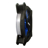 Cooler Fan Reinforced Azul 5 Leds Para Gabinete 120mm x 120mm