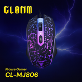 MOUSE GAMER SCAR - 3600DPI - CLANM