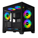 Gabinete Gamer Aquario CG0305 Com Fans RGB