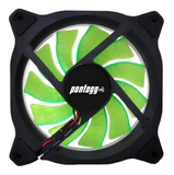 Cooler Fan Reinforced  Verde 5 Leds Para Gabinete 120mm x 120mm