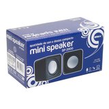 Caixa de Som SP-8900 USB Preto 2W RMS – Compacta e Portátil para PC, Notebook e Smartphone