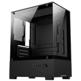 Gabinete Gamer BG-054 Hit Preto com 3 Fans RGB - Bluecase