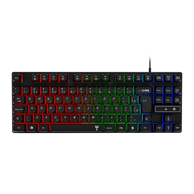 Teclado Gamer Mecanico - Ziggy Reloaded - tc-607