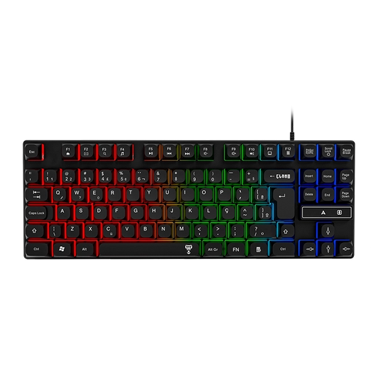 Teclado Gamer Mecanico - Ziggy Reloaded - tc-607