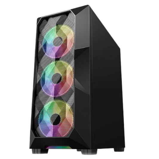 Gabinete Gamer GB1710 Com 3 Cooler Fan Led Rgb - Hayom