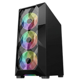 Gabinete Gamer GB1710 Com 3 Cooler Fan Led Rgb - Hayom