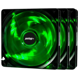 Kit 3 Cooler Fan Basic 4 Leds (Escolha o seu) 120mm Gabinete Pc Gamer Ventoinha