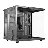Kit Gabinete Gamer Aquário Premium Com 3 Fans Verdes HQ