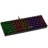 TECLADO GAMER 60% NIGHT WALKER v2 - MECANICO - CLANM RGB