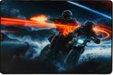 Mouse Pad Gamer Battlefield  32×42 cm Superfície de Tecido Ultra Suave com Base Antiderrapante, Controle e Desempenho Pr
