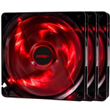 Kit 3 Cooler Fan Basic 4 Leds (Escolha o seu) 120mm Gabinete Pc Gamer Ventoinha