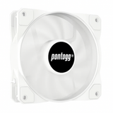 FAN BRANCO S09RBW LED RAINBOW 120MM PONTOGG - BULK MOLEX