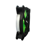 Cooler Fan Reinforced  Verde 5 Leds Para Gabinete 120mm x 120mm