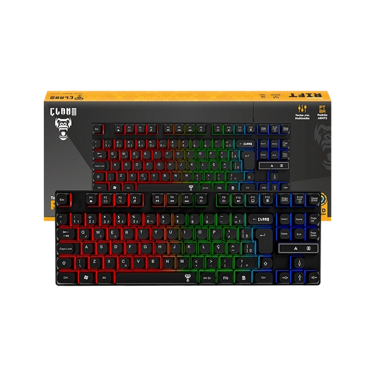 Teclado Gamer Mecanico - Ziggy Reloaded - tc-607