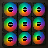 Cooler Fan HQ RGB 16 Leds para Gabinete PC 120mm - Pontogg