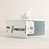 Fonte Pc Gamer Atx 500w Pfc Ativo Branca 80plus Cabo Branco