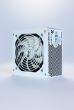 Fonte Pc Gamer Atx 500w Pfc Ativo Branca 80plus Cabo Branco