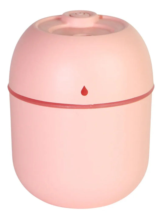 Kit 3 Umidificador de Ar- USB -  260ml  - Rosa Verde ou Branco