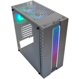Gabinete Gamer Kratos CG42TP Painel fita Led RGB - Kmex