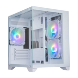 Gabinete Gamer Aquário BG-052 Soul Pro Branco c/ 3 Fans ARGB - Bluecase