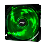 Cooler Fan Basic Verde 4 Leds Para Gabinete 120mm x 120mm