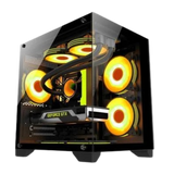 Gabinete Gamer Aquário BG-052 Soul Pro Preto c/ 3 Fans ARGB - Bluecase