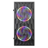 GABINETE GAMER - HIVE - 2 FANS RGB -VIDRO LATERAL