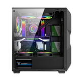 Gabinete Gamer GB1710 Com 3 Cooler Fan Led Rgb - Hayom