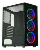 Gabinete Gamer 30C5 Painel Vidro c/3fan AAFAF1 colorido