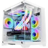 Gabinete Gamer Aquario Branco Micro W305 - Kmex