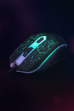 MOUSE GAMER SCAR - 3600DPI - CLANM
