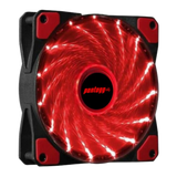 Cooler Fan High Quality Vermelho 16 Leds Para Gabinete 120mm x 120mm