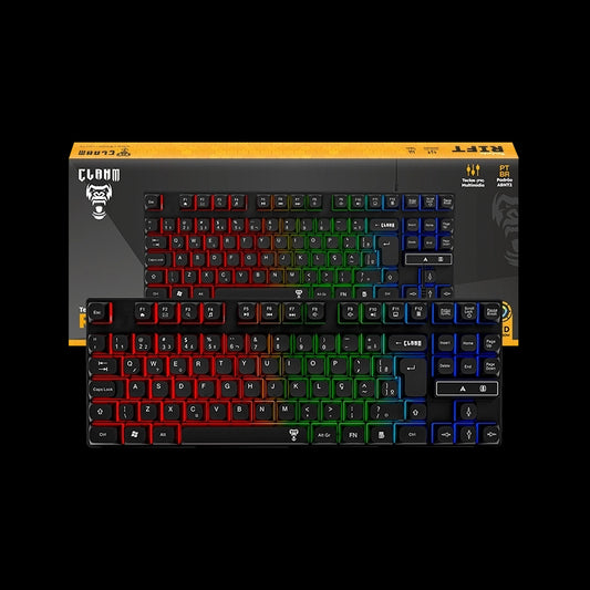 TECLADO GAMER RIFT 80% - CLANM