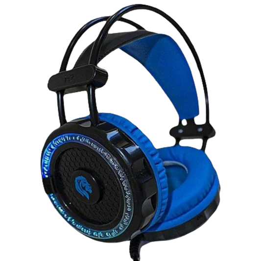 Headset Gamer Com Microfone Fone De Ouvido Led P2 Hf2201 - Hayom