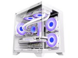 Gabinete Gamer Aquário BG-052 Soul Pro Branco c/ 3 Fans ARGB - Bluecase