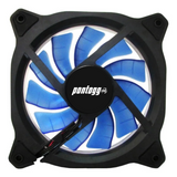 Cooler Fan Reinforced Azul 5 Leds Para Gabinete 120mm x 120mm