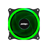 Cooler Fan HQ Reinforced Verde 24 Leds Para Gabinete 120mm x 120mm