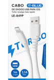 Cabo de Dados USB para IOS - Itblue